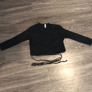 American Apparel tie crop top